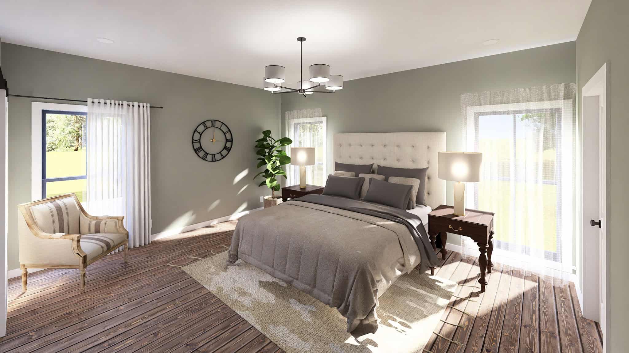Bedroom of this 3-Bedroom,2992 Sq Ft Plan -123-1168
