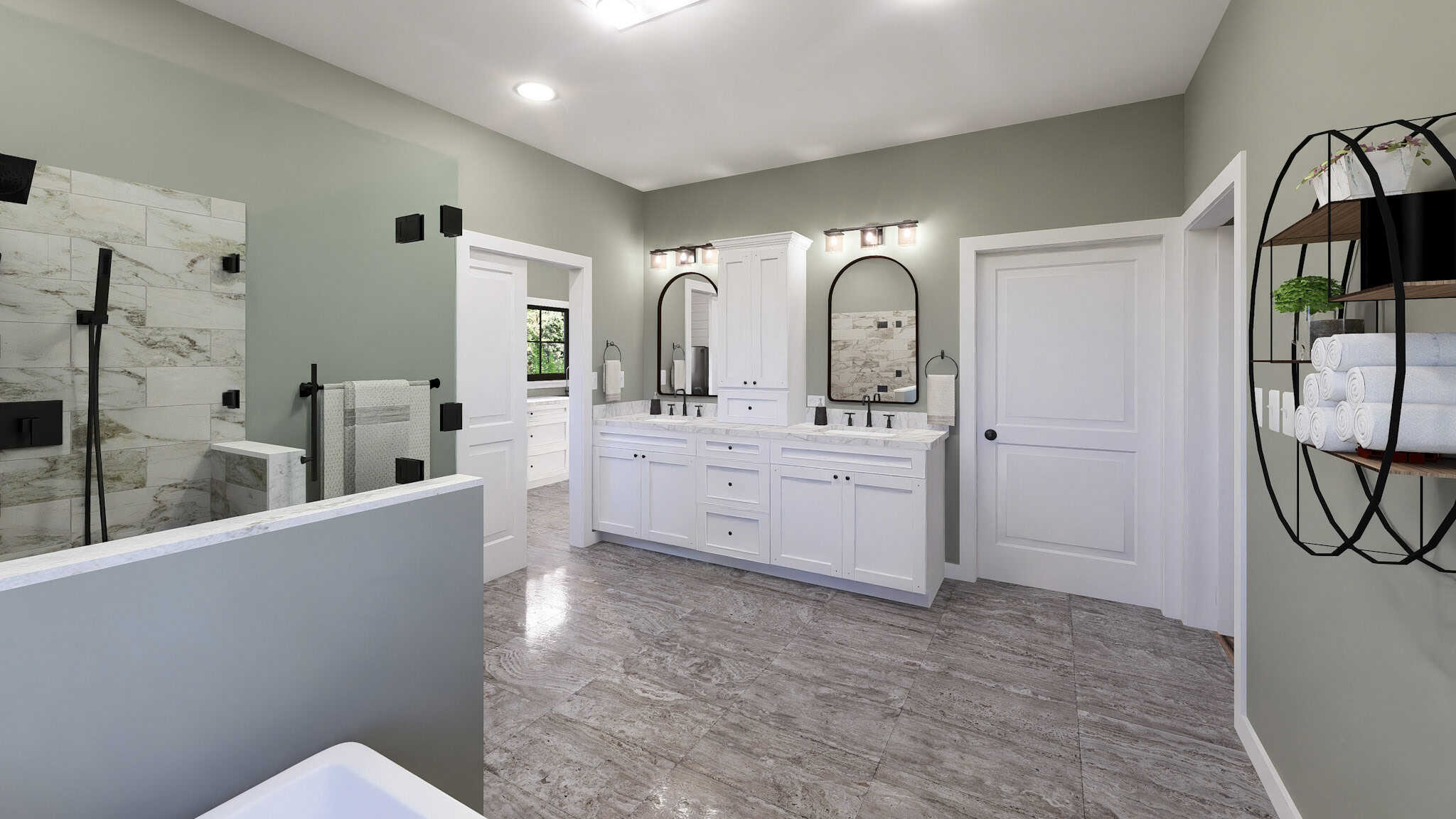 Bathroom of this 3-Bedroom,2992 Sq Ft Plan -123-1168