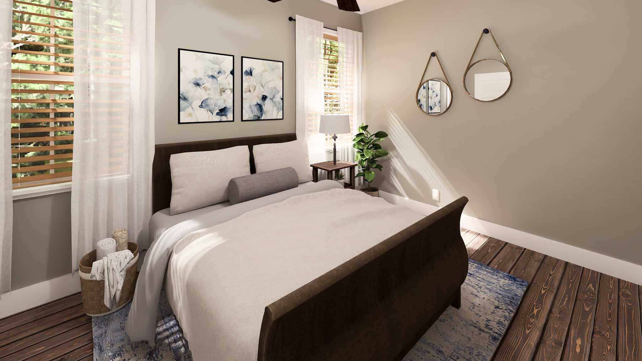 Bedroom of this 4-Bedroom,2112 Sq Ft Plan -123-1169