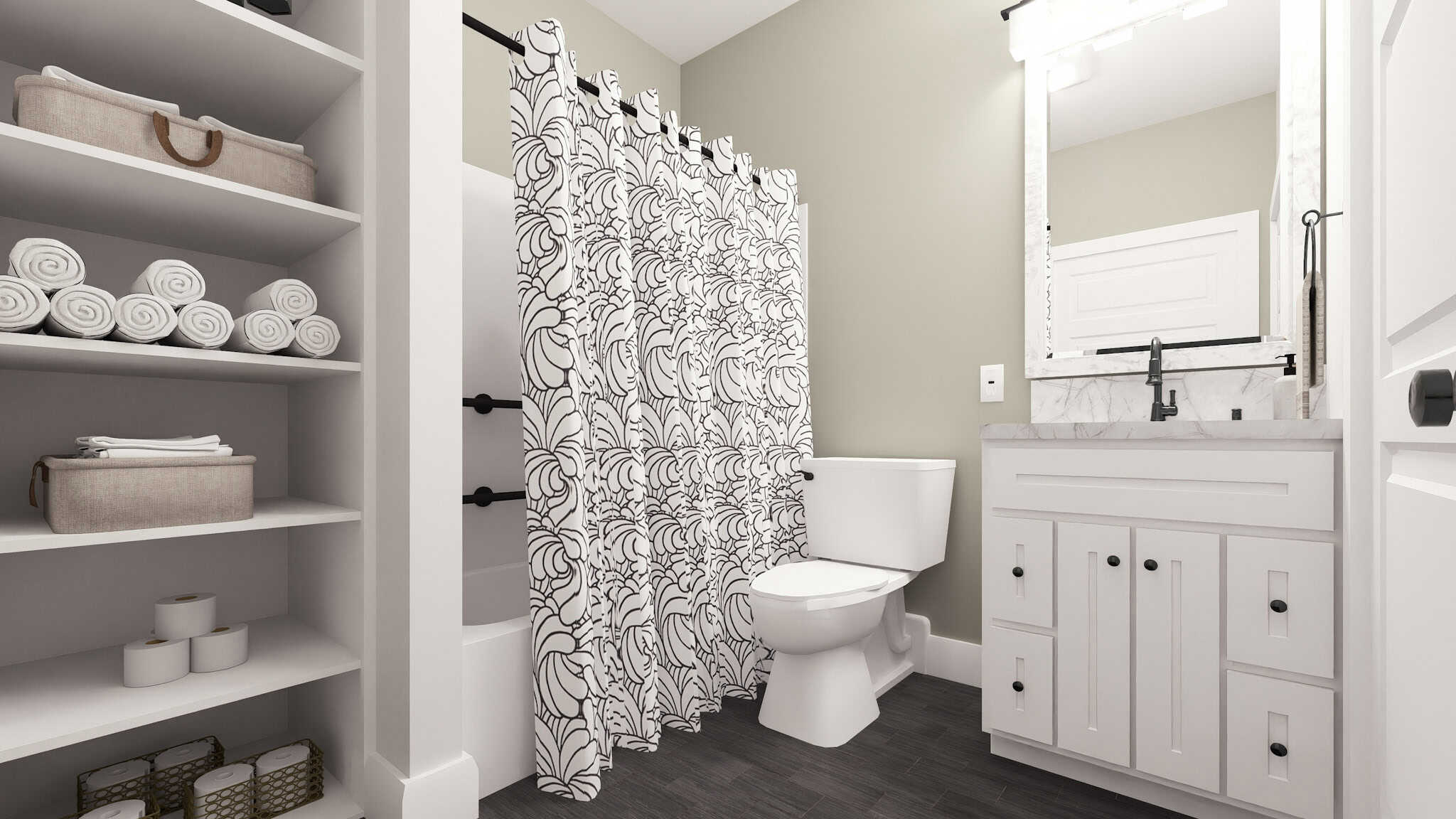 Bathroom of this 4-Bedroom,2112 Sq Ft Plan -123-1169