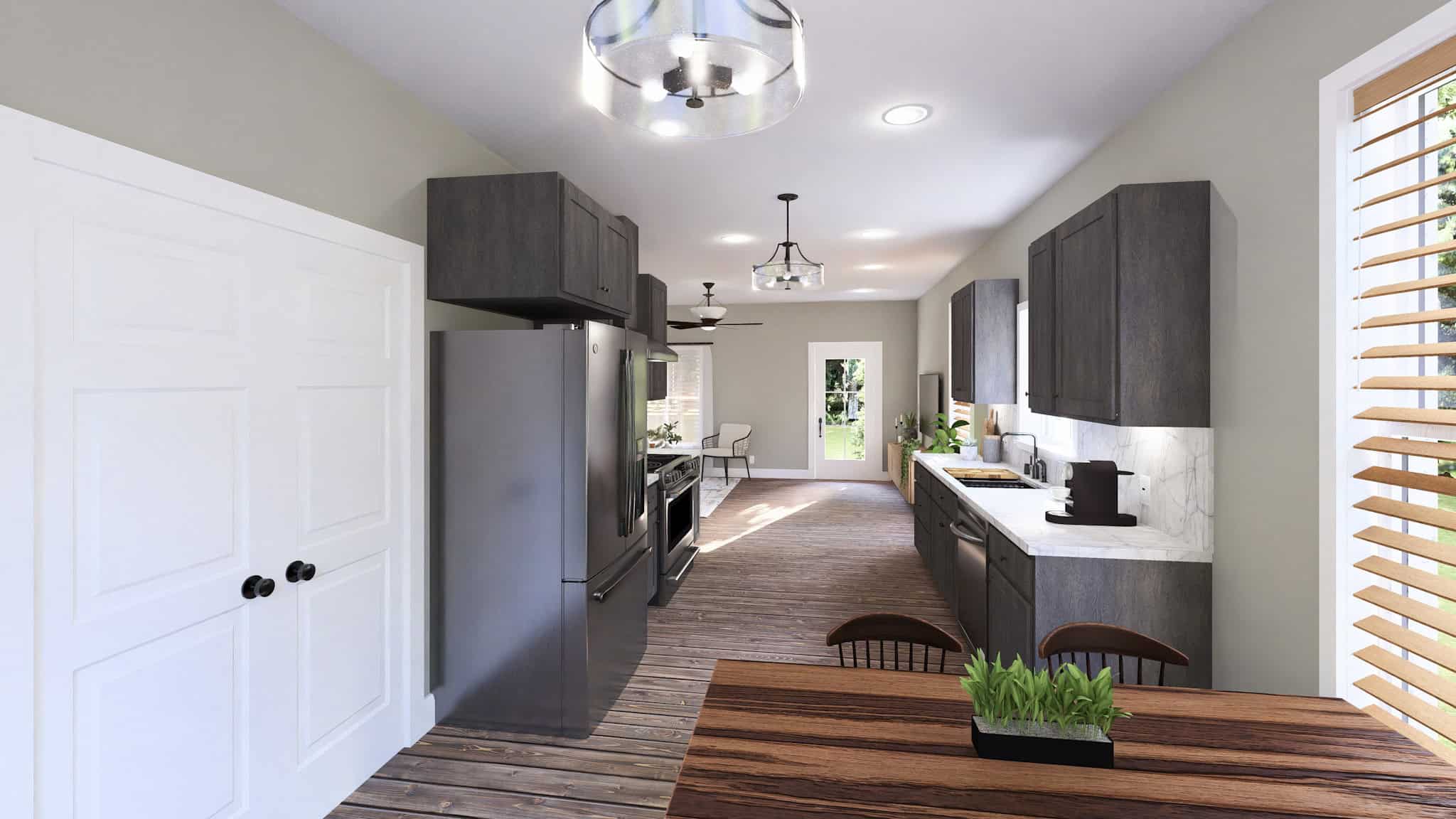 Kitchen of this 4-Bedroom,2112 Sq Ft Plan -123-1169