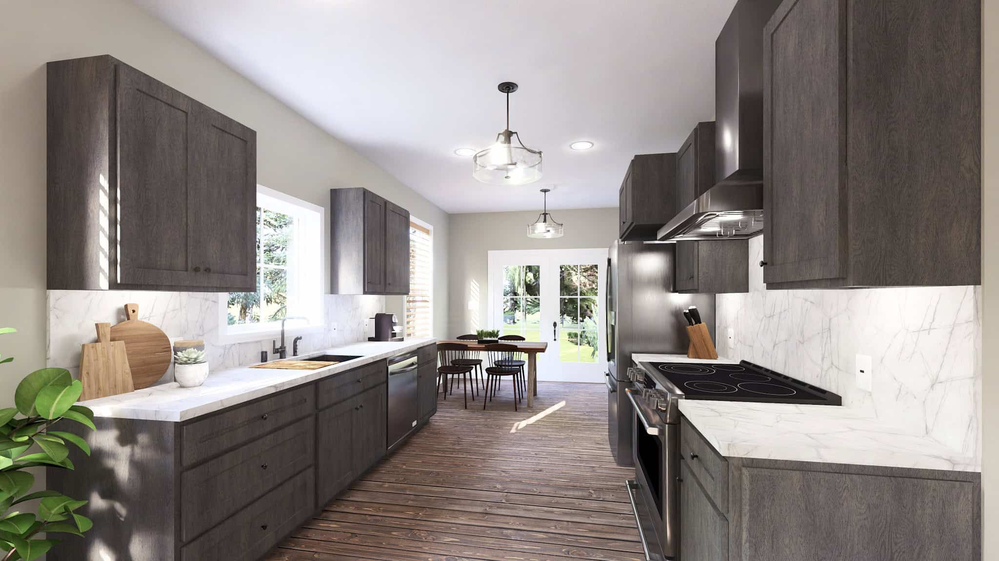 Kitchen of this 4-Bedroom,2112 Sq Ft Plan -123-1169