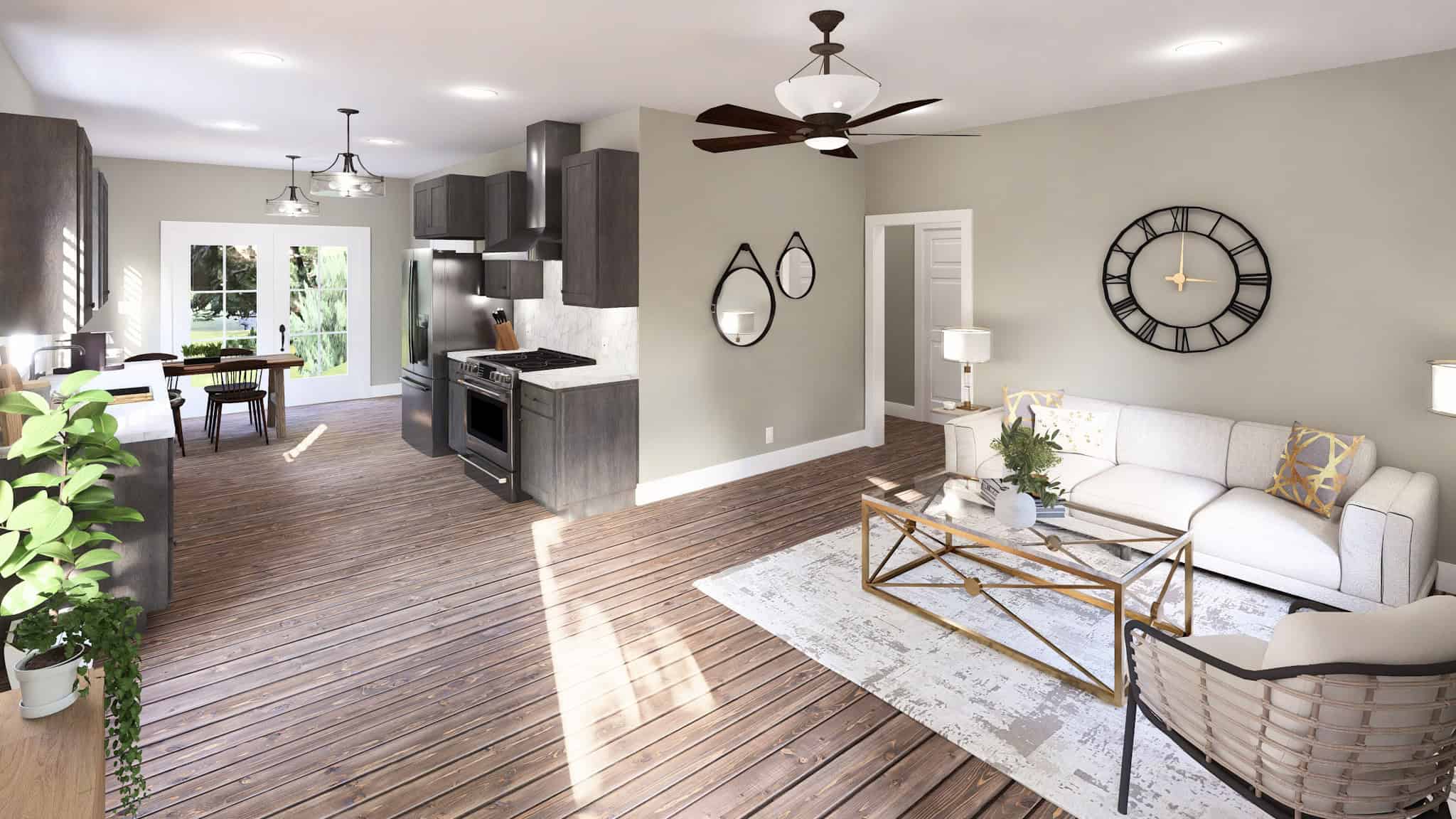 Entry Hall of this 4-Bedroom,2112 Sq Ft Plan -123-1169