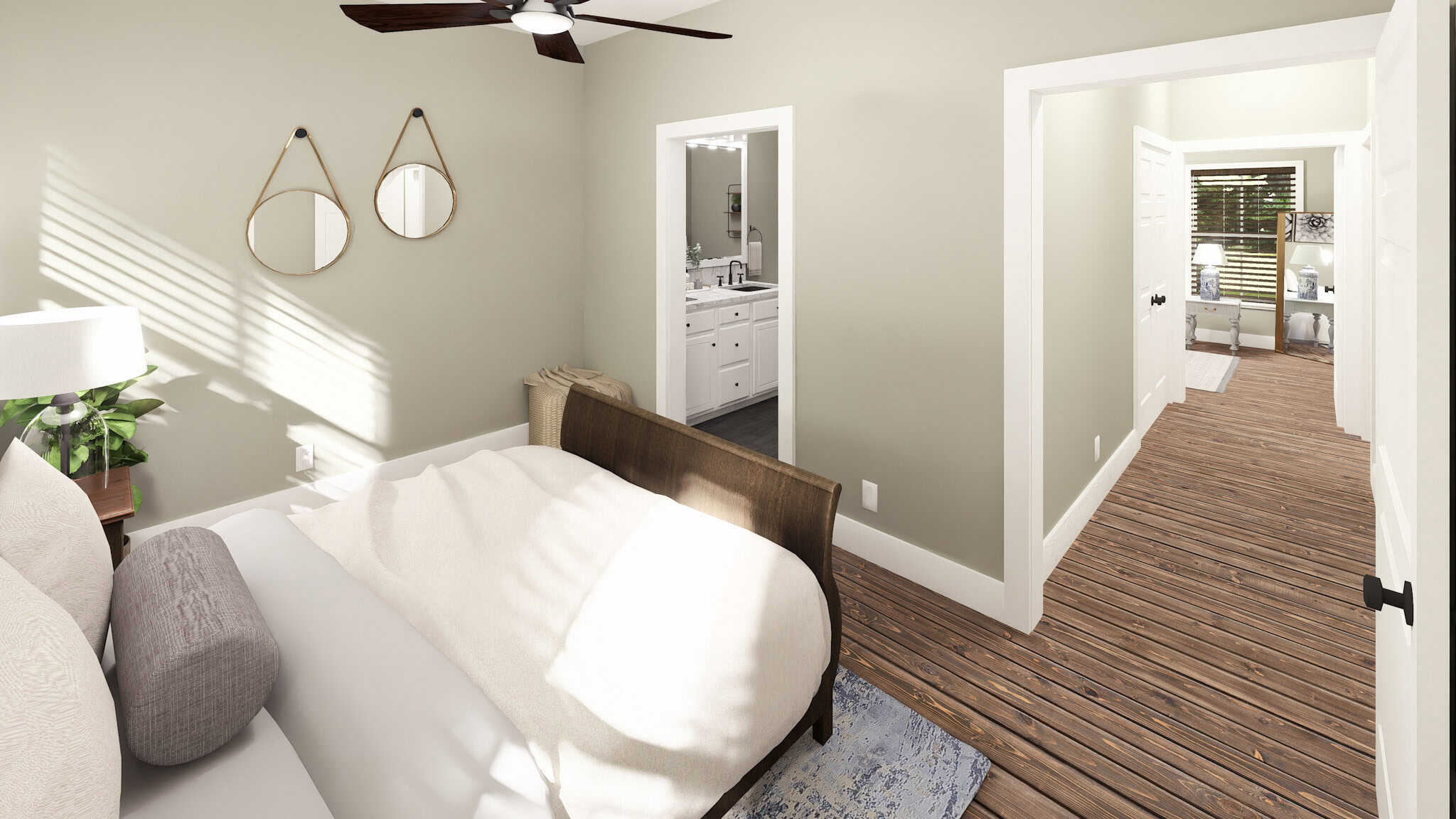 Bedroom of this 4-Bedroom,2112 Sq Ft Plan -123-1169