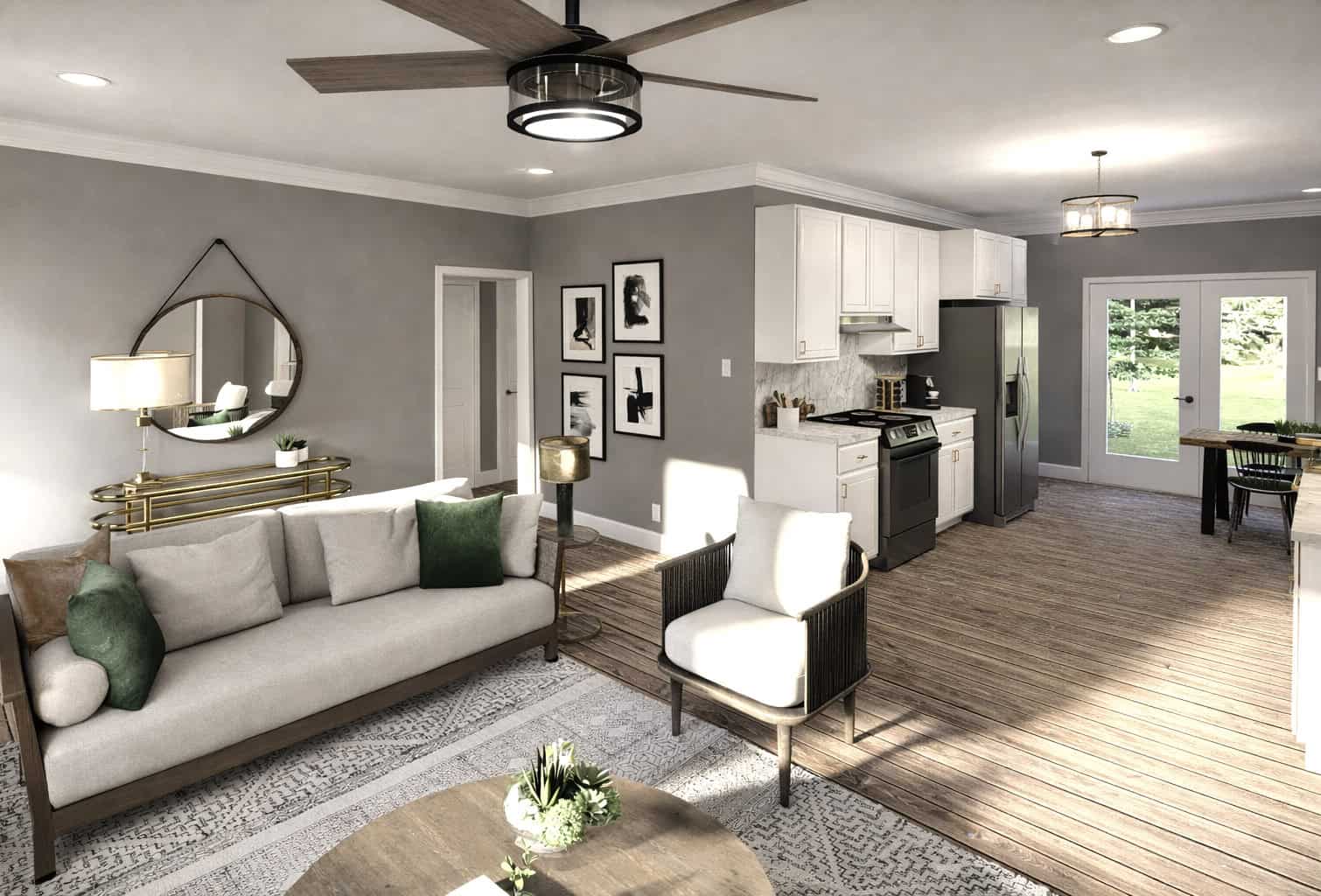 Great Room of this 6-Bedroom,2680 Sq Ft Plan -123-1172