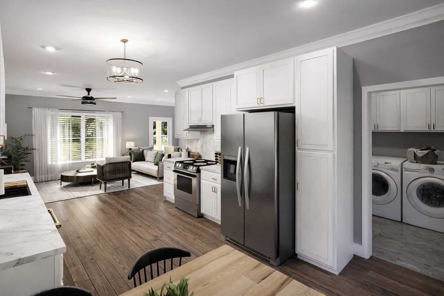 Home Interior Photograph of this 6-Bedroom,2680 Sq Ft Plan -123-1172