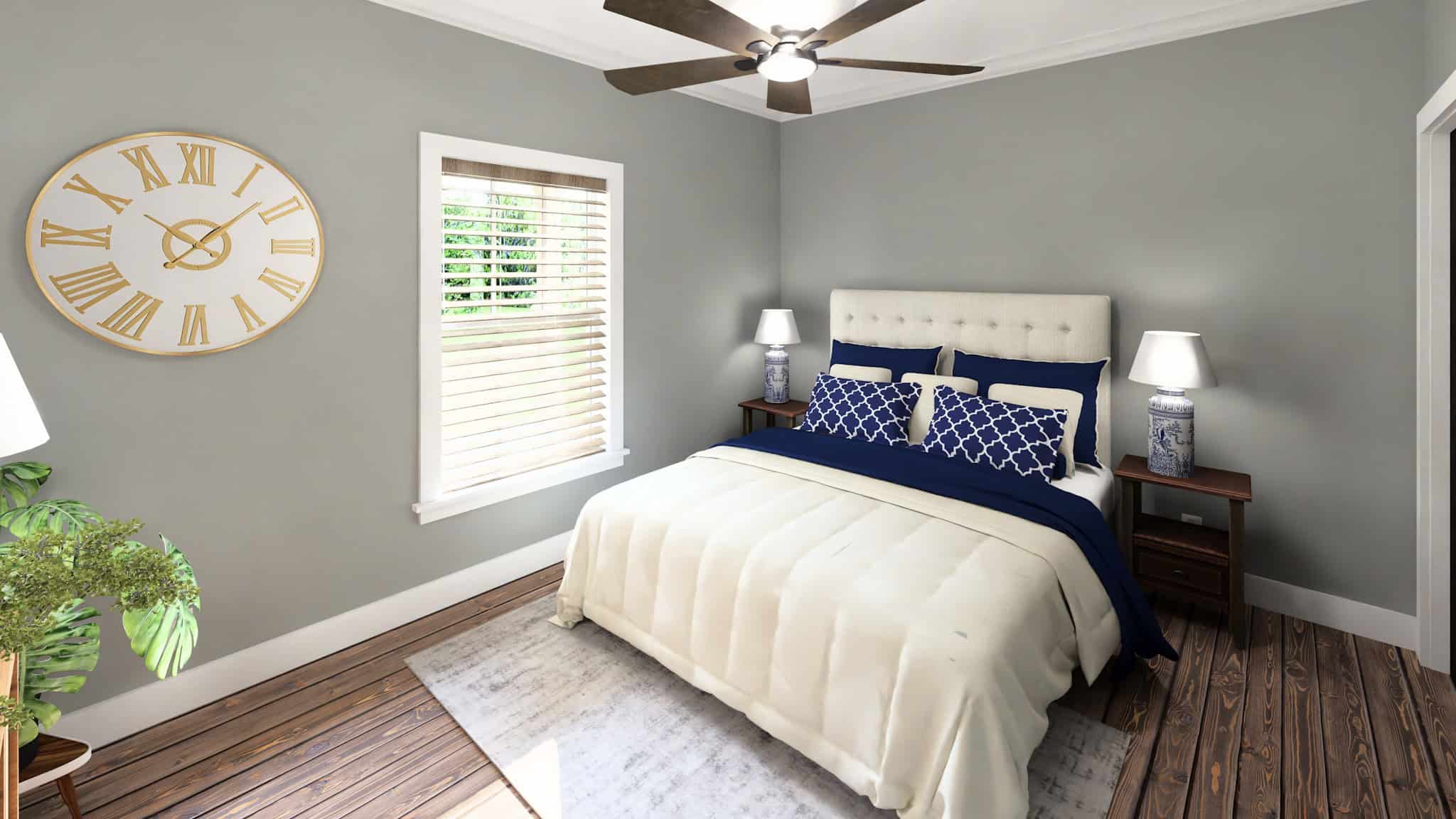 Bedroom of this 3-Bedroom,1740 Sq Ft Plan -123-1173