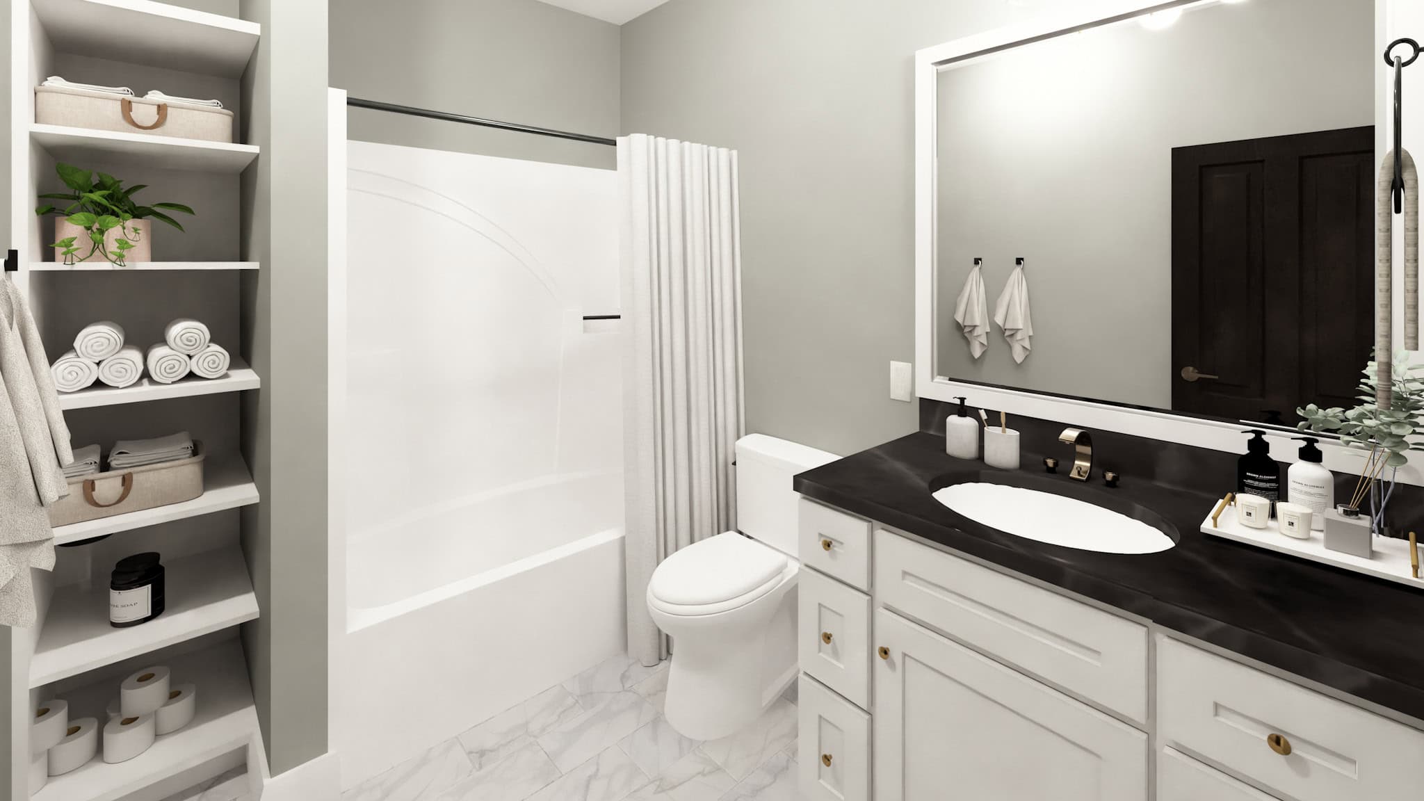 Bathroom of this 3-Bedroom,1740 Sq Ft Plan -123-1173