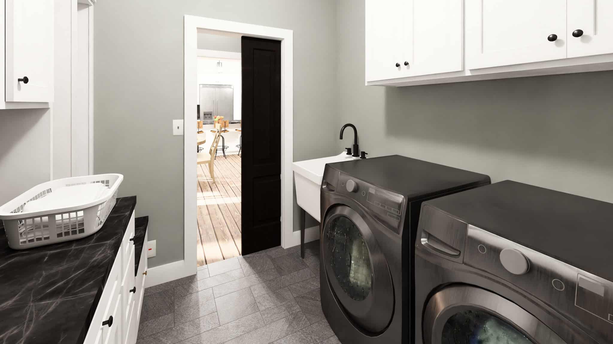 Laundry Room of this 3-Bedroom,1740 Sq Ft Plan -123-1173