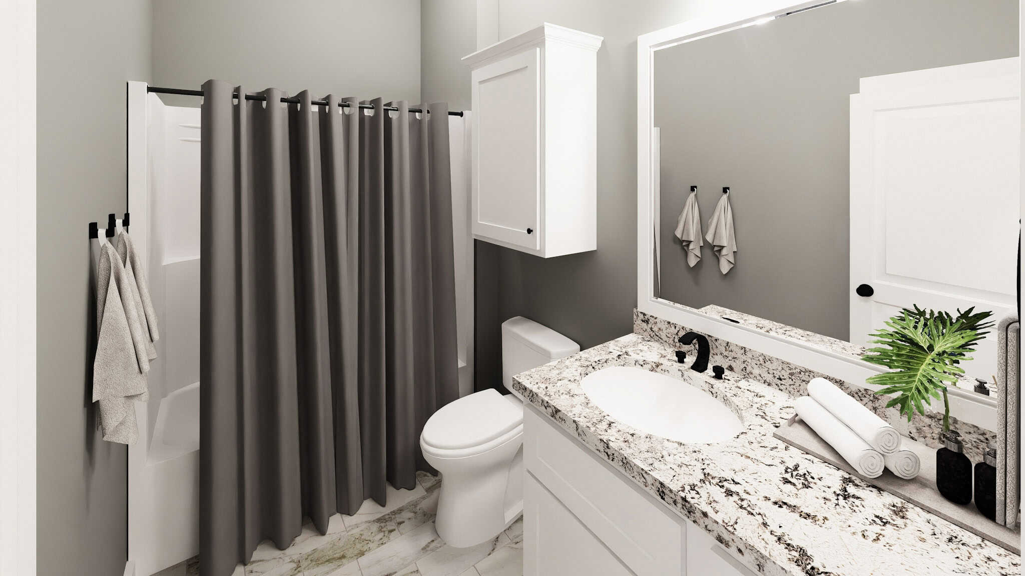 Bathroom of this 3-Bedroom,1900 Sq Ft Plan -123-1174