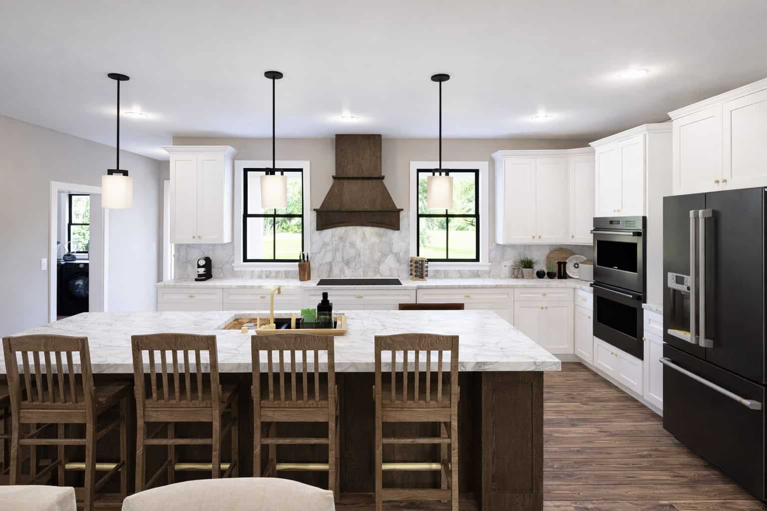 Kitchen of this 3-Bedroom,2215 Sq Ft Plan -123-1175