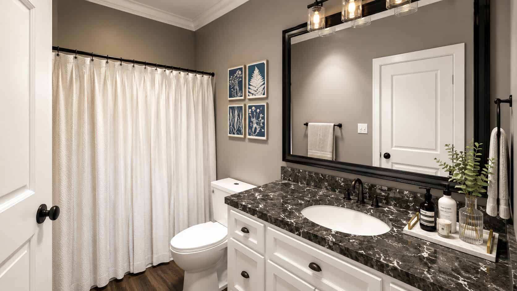 Bathroom of this 3-Bedroom,1320 Sq Ft Plan -123-1176