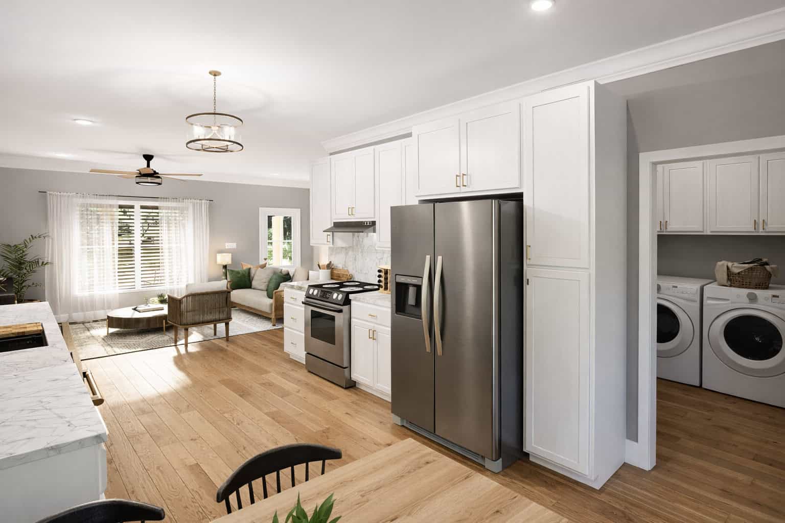 Kitchen of this 3-Bedroom,1338 Sq Ft Plan -123-1177