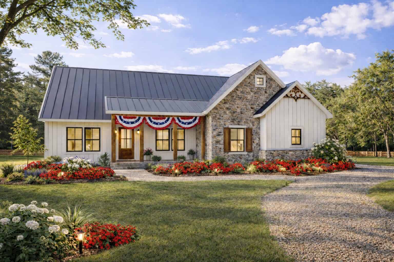 Home at Holidays of this 3-Bedroom,1343 Sq Ft Plan -123-1178