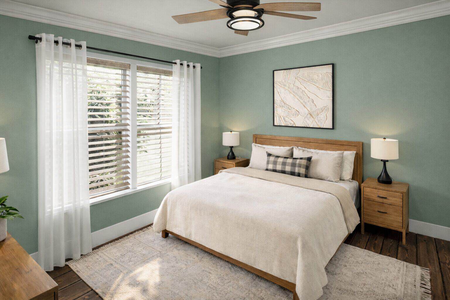 Bedroom of this 3-Bedroom,1343 Sq Ft Plan -123-1178