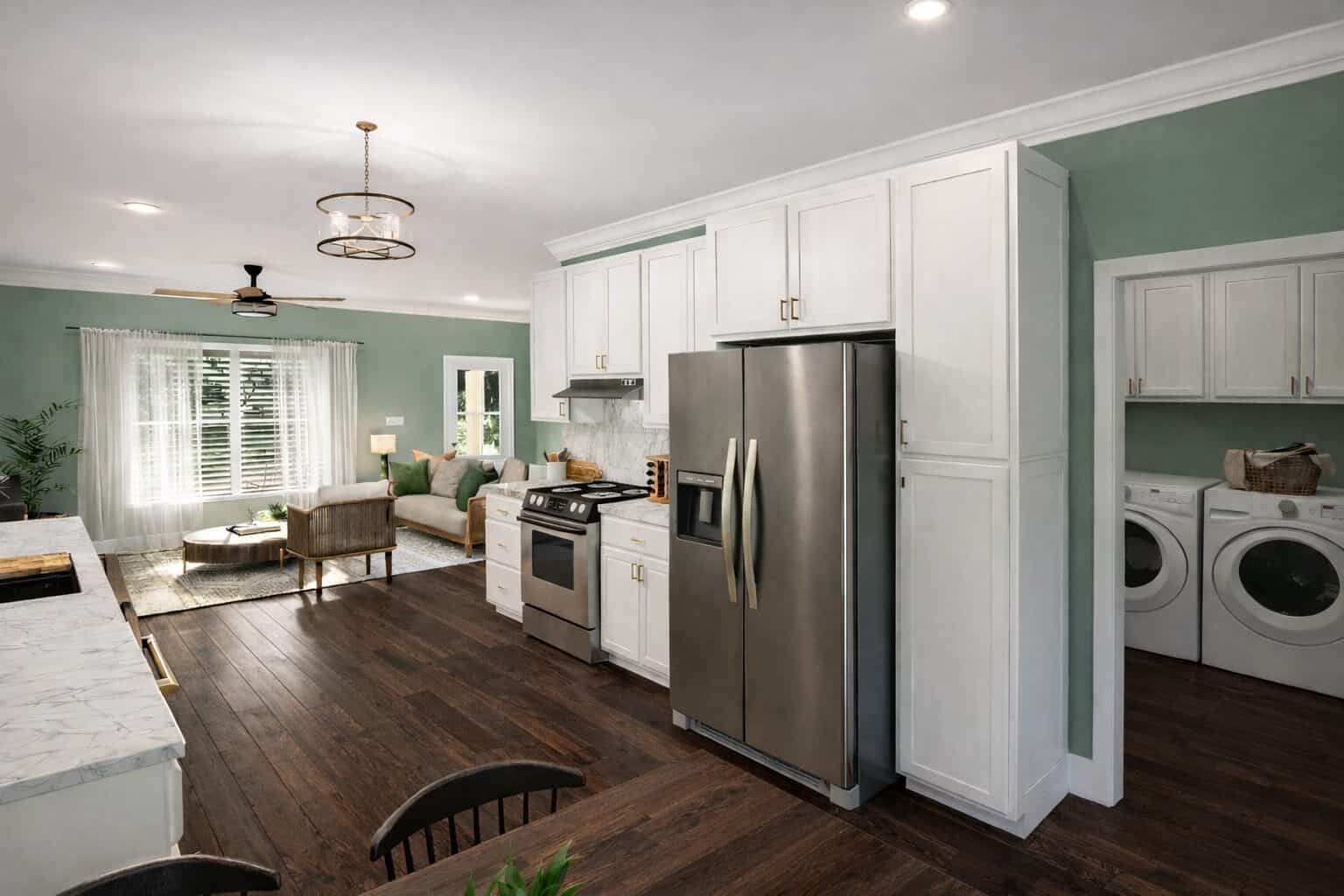 Kitchen of this 3-Bedroom,1343 Sq Ft Plan -123-1178