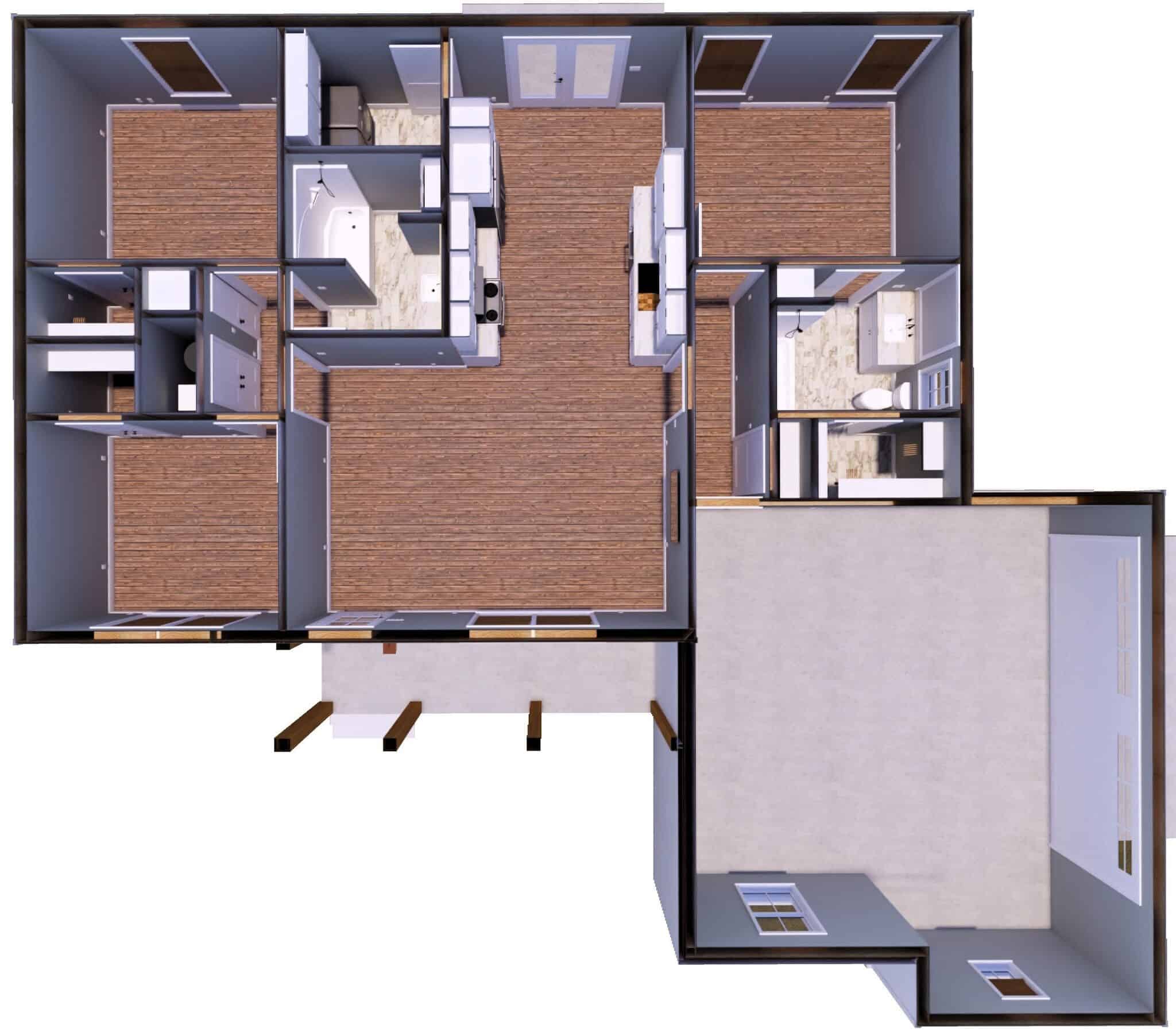 Home Other Image of this 3-Bedroom,1343 Sq Ft Plan -123-1178
