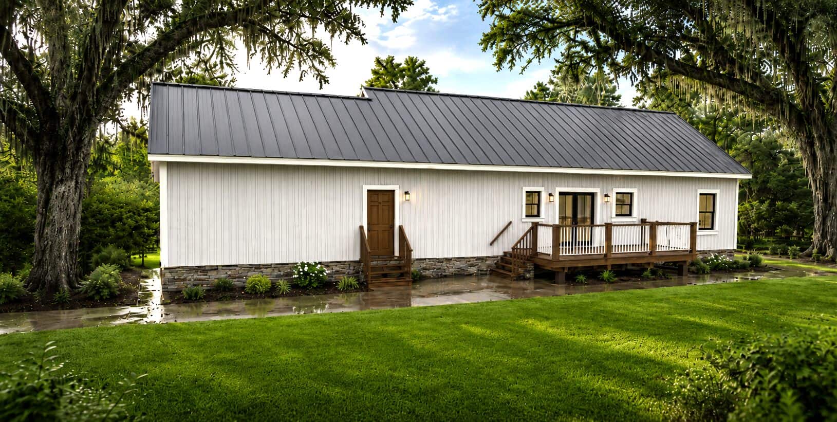 Rear View of this 3-Bedroom,1402 Sq Ft Plan -123-1179