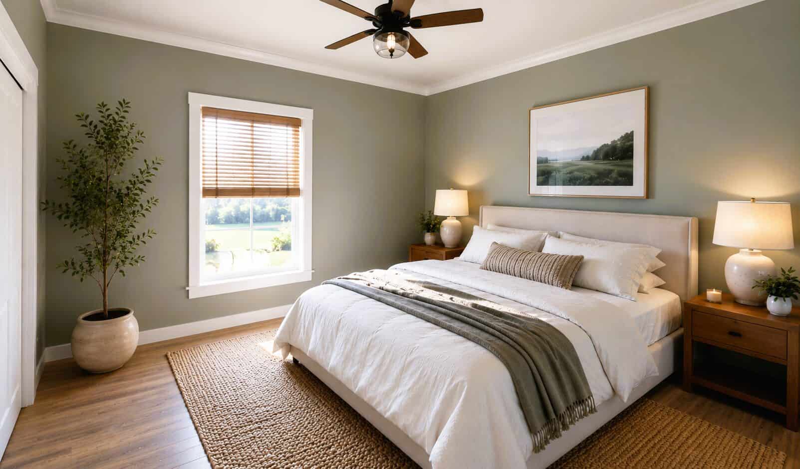 Bedroom of this 3-Bedroom,1416 Sq Ft Plan -123-1180