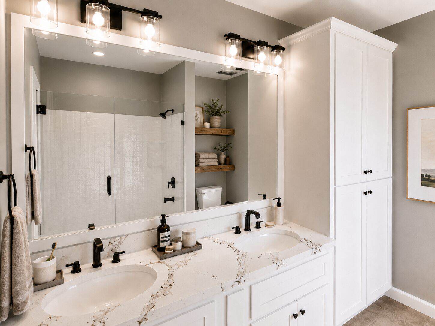 Master Bathroom: Sink/Vanity of this 3-Bedroom,1416 Sq Ft Plan -123-1180