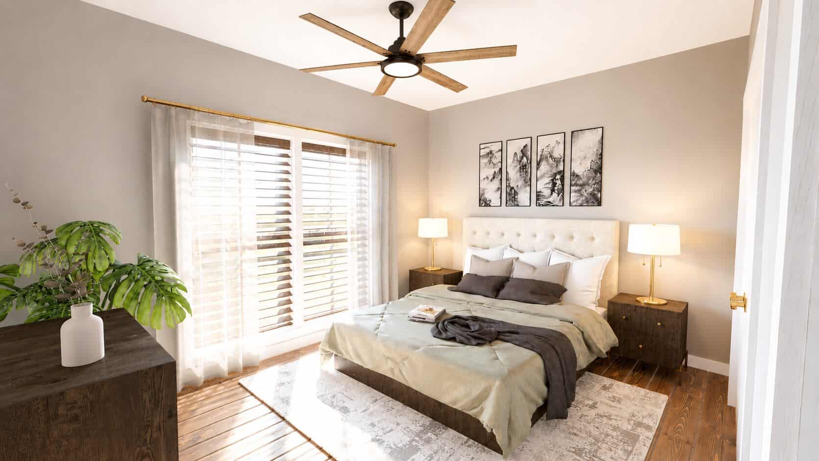 Bedroom of this 3-Bedroom,1795 Sq Ft Plan -123-1181