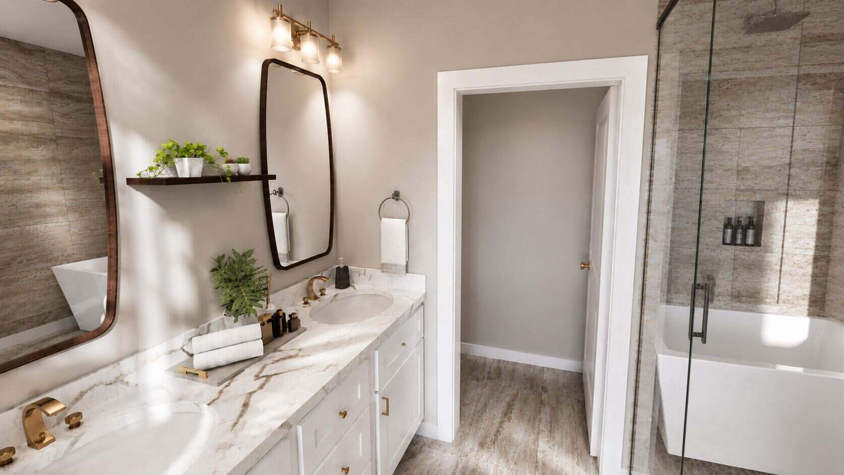 Master Bathroom: Sink/Vanity of this 3-Bedroom,1795 Sq Ft Plan -123-1181