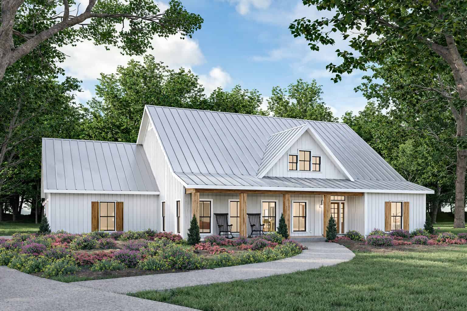 Front View of this 3-Bedroom,2215 Sq Ft Plan -123-1182