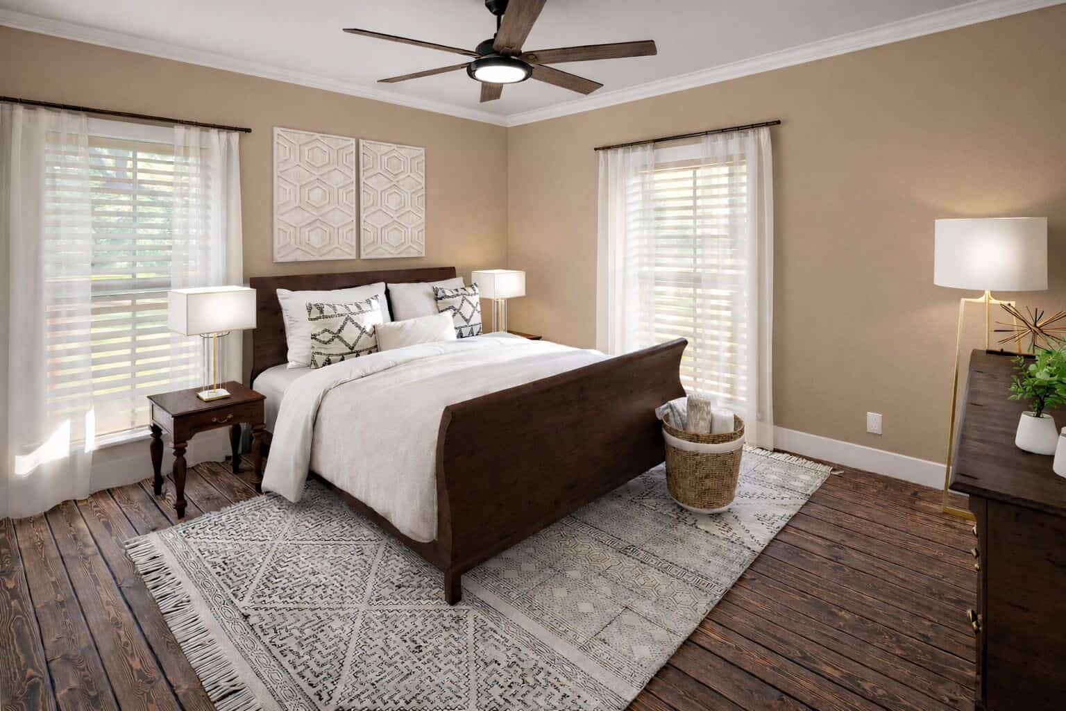 Bedroom of this 3-Bedroom,2215 Sq Ft Plan -123-1182