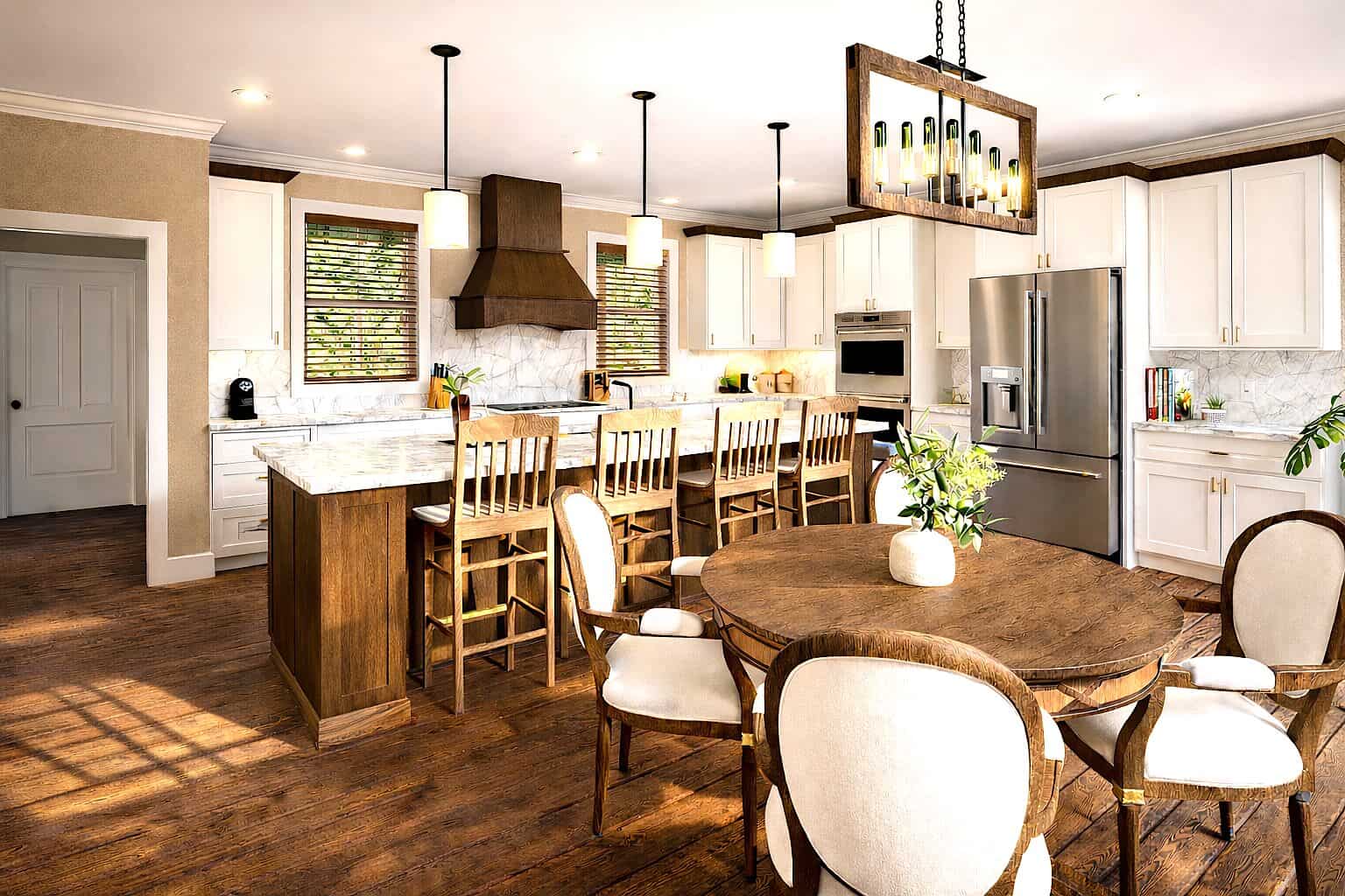 Dining Room of this 3-Bedroom,2215 Sq Ft Plan -123-1182