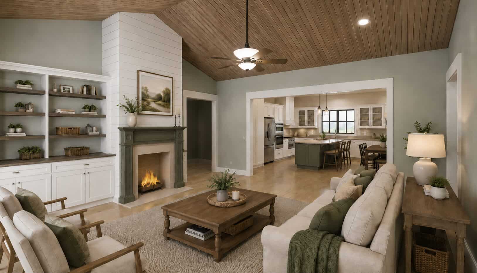 Great Room of this 4-Bedroom,2519 Sq Ft Plan -123-1183