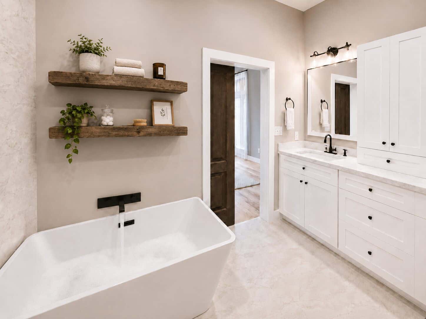 Master Bathroom: Tub of this 7-Bedroom,3443 Sq Ft Plan -123-1184