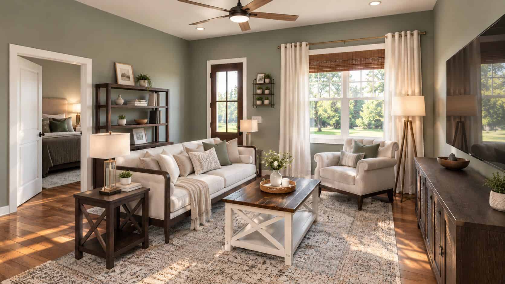 Great Room of this 3-Bedroom,1334 Sq Ft Plan -123-1185