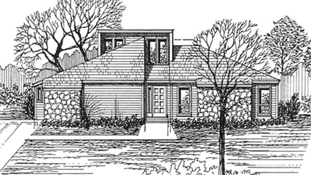 Main image for house plan # 6954