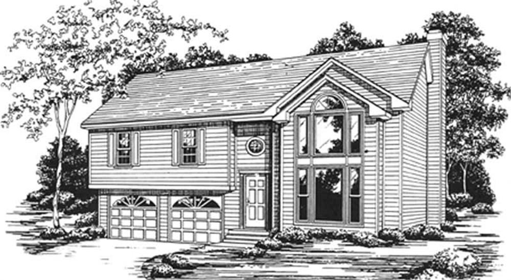 Main image for house plan # 7495
