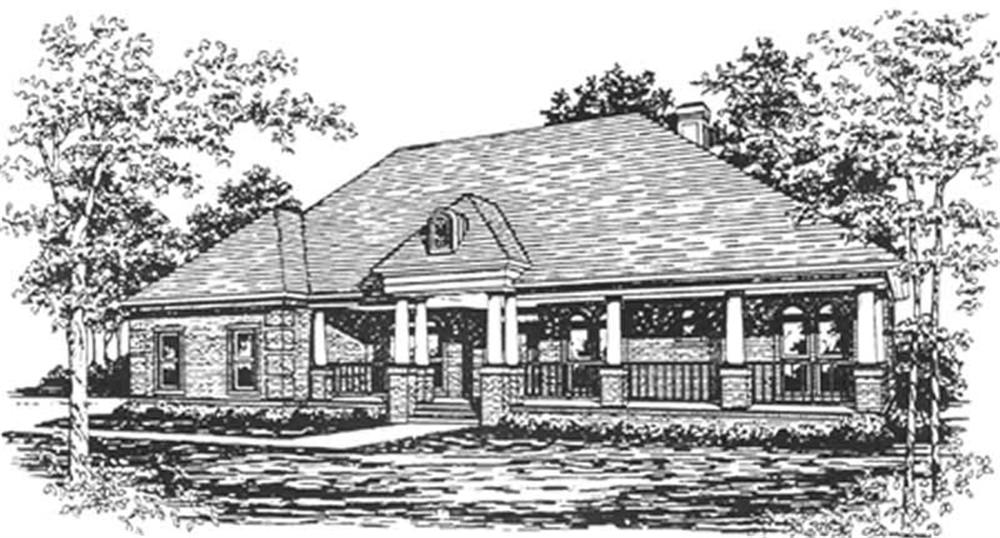 Main image for house plan # 7485