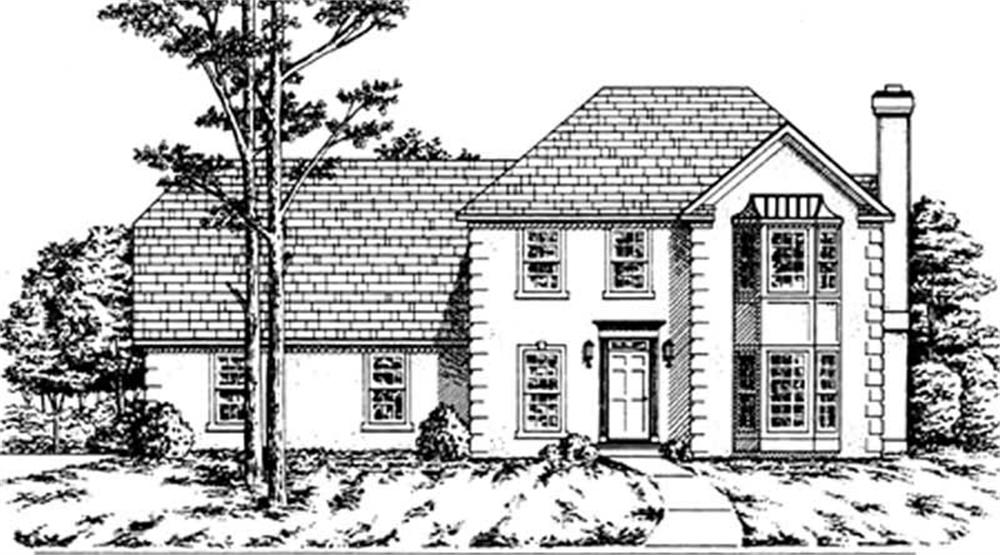 Main image for house plan # 7529