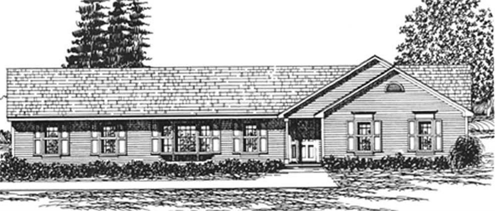 Main image for house plan # 6956