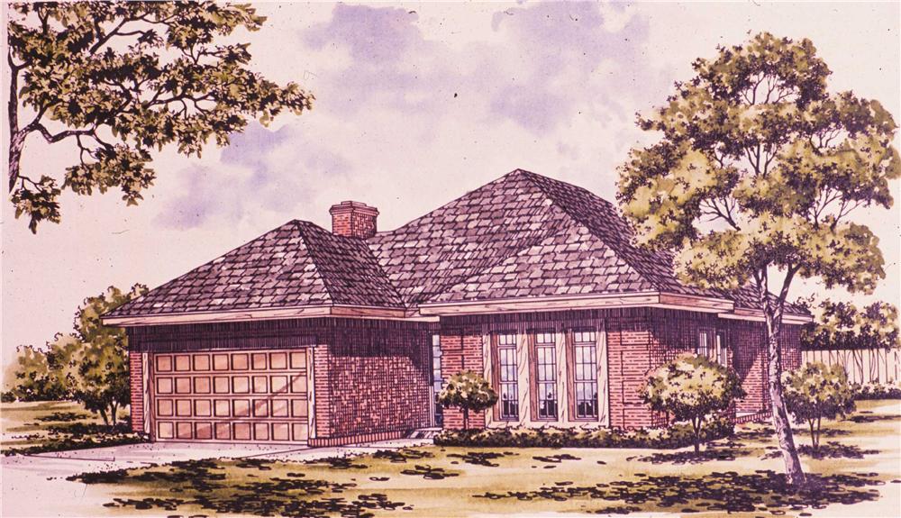 Main image for house plan # 6957