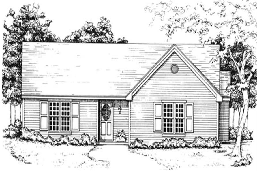Main image for house plan # 6937