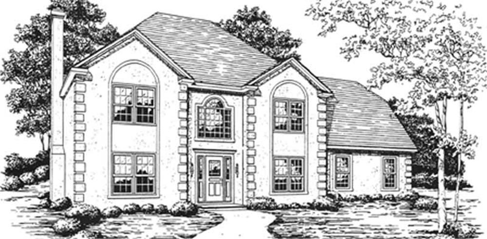 Main image for house plan # 7543