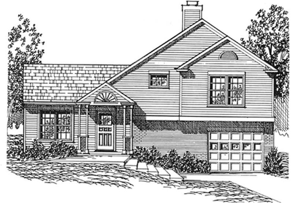 Main image for house plan # 7508