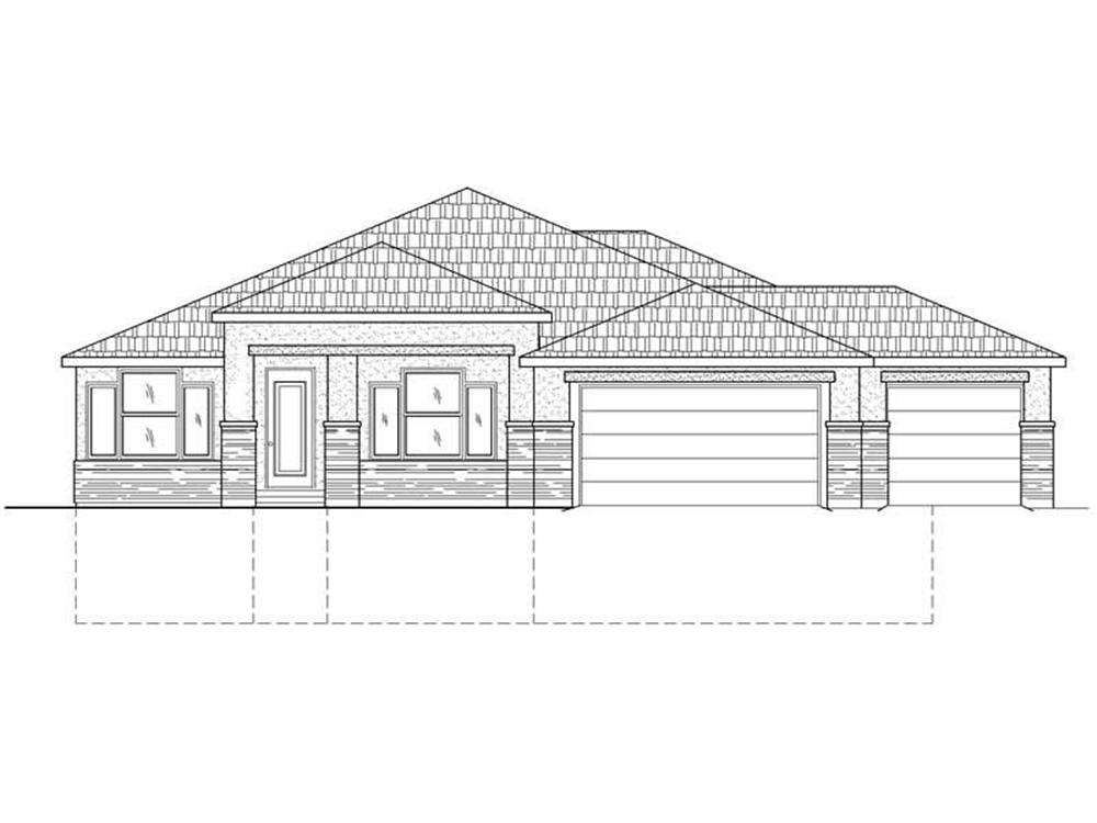 Main image for house plan # 19317
