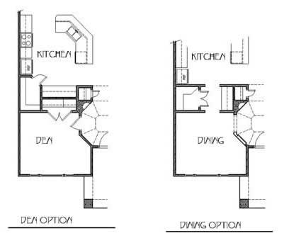 Dining Room of this 3-Bedroom, 1840 Sq Ft Plan - 125-1017
