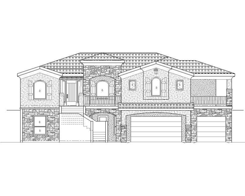 Main image for house plan # 19370