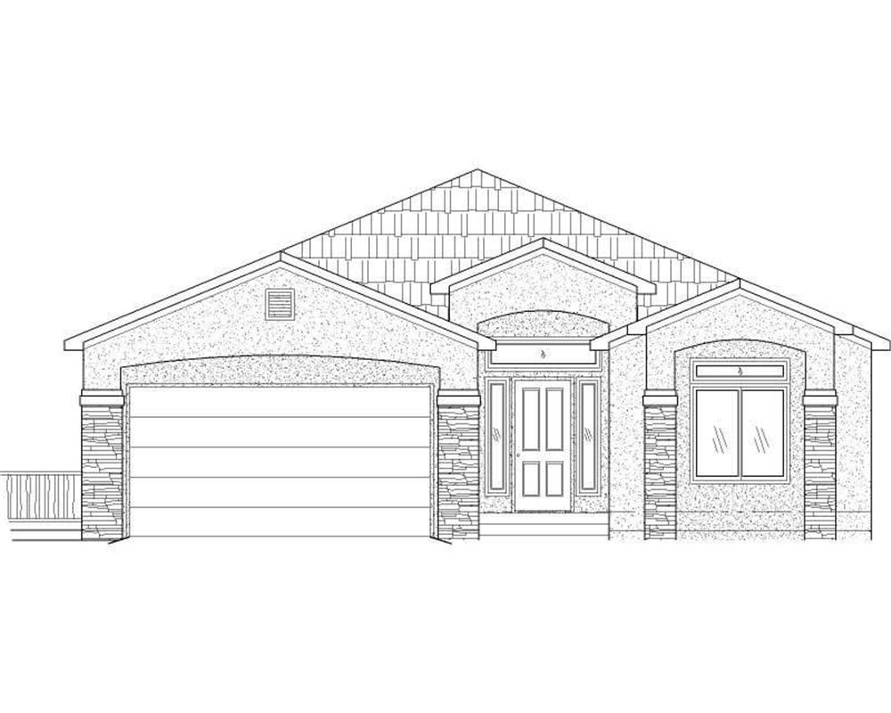 Main image for house plan # 19753