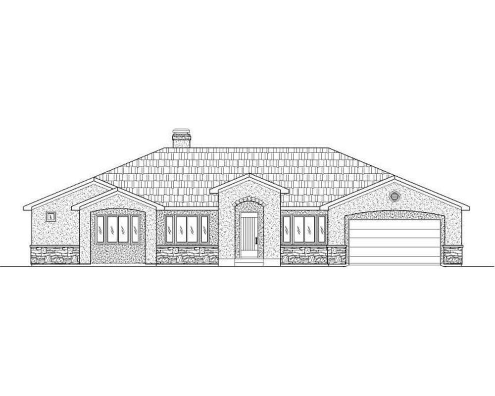 Main image for house plan # 19762