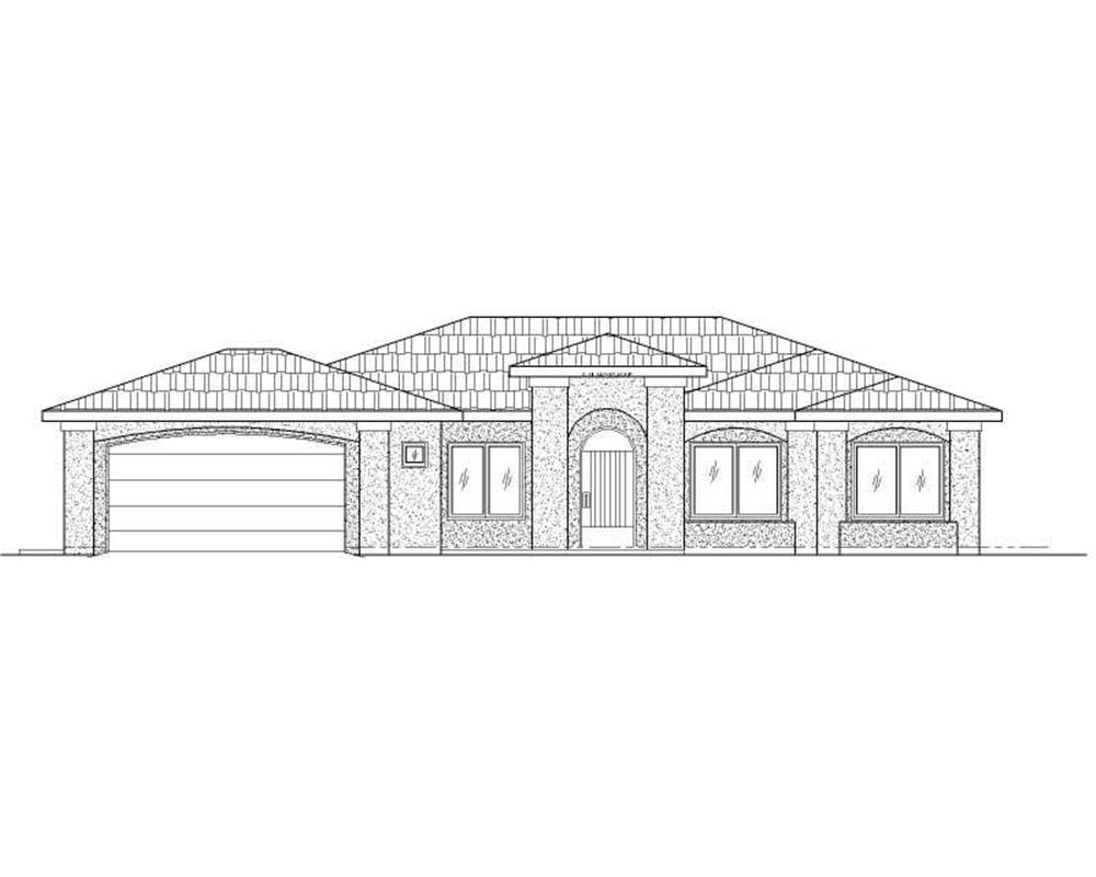 Main image for house plan # 19744