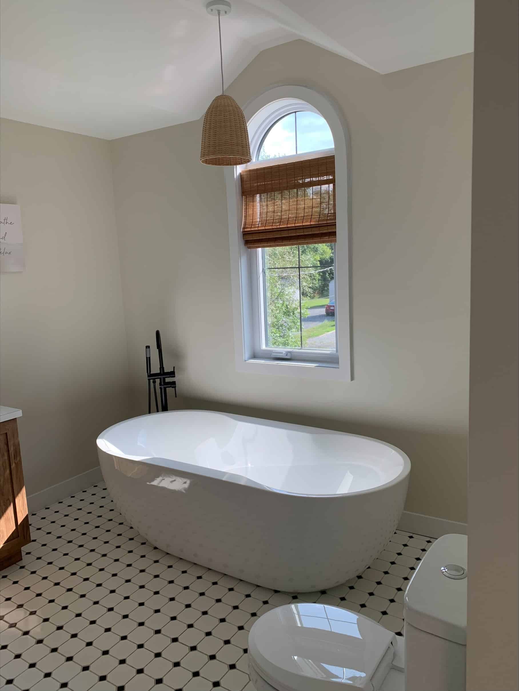 Master Bathroom: Tub of this 3-Bedroom,1824 Sq Ft Plan -126-1017