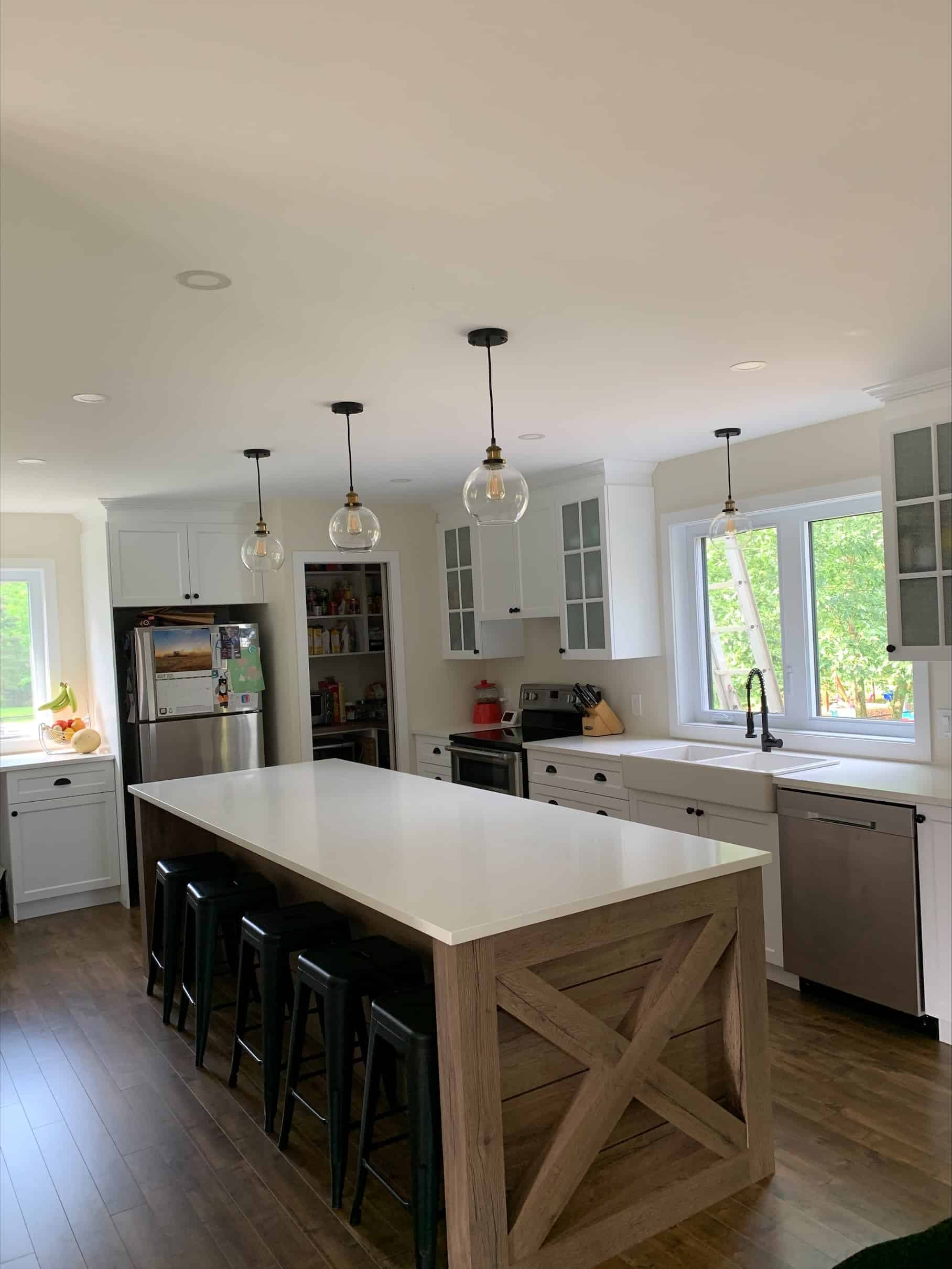 Kitchen: Breakfast Bar of this 3-Bedroom,1824 Sq Ft Plan -126-1017