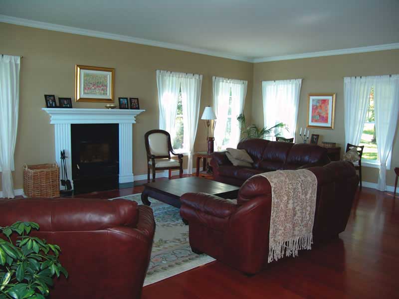 Living Room of this 4-Bedroom,2393 Sq Ft Plan -2393